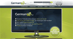 Desktop Screenshot of germantv.net