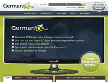 Tablet Screenshot of germantv.net